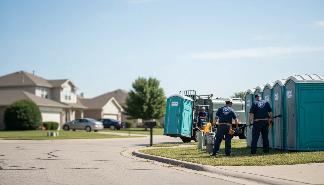 Porta Potty Rental in North Robinson, OH near me